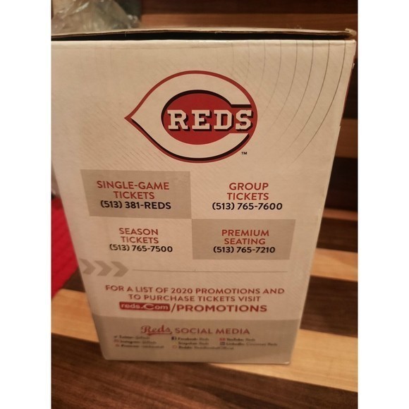 CINCINNATI REDS TRIPLE‎ BOBBLE HEAD QUEEN CITY SLUGGERS Kluszewski Foster Suarez - Picture 13 of 15